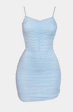 Load image into Gallery viewer, SHEER BLUE DRESS