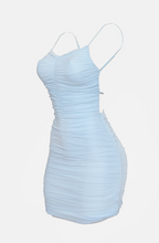 Load image into Gallery viewer, SHEER BLUE DRESS