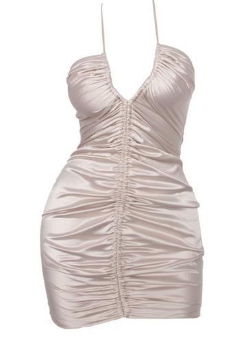 BACKLESS DRESS